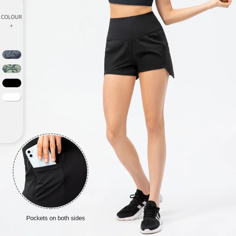 

S-Tennis shorts, high waisted running, casual fitness shorts, women shorts