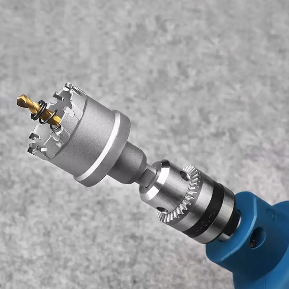 

TCT Carbide Tipped Hole Saw Cutter No Slipping Durable Drill Bit Set Wear Resistant Hard Core Drill Bit Carpentry Tool