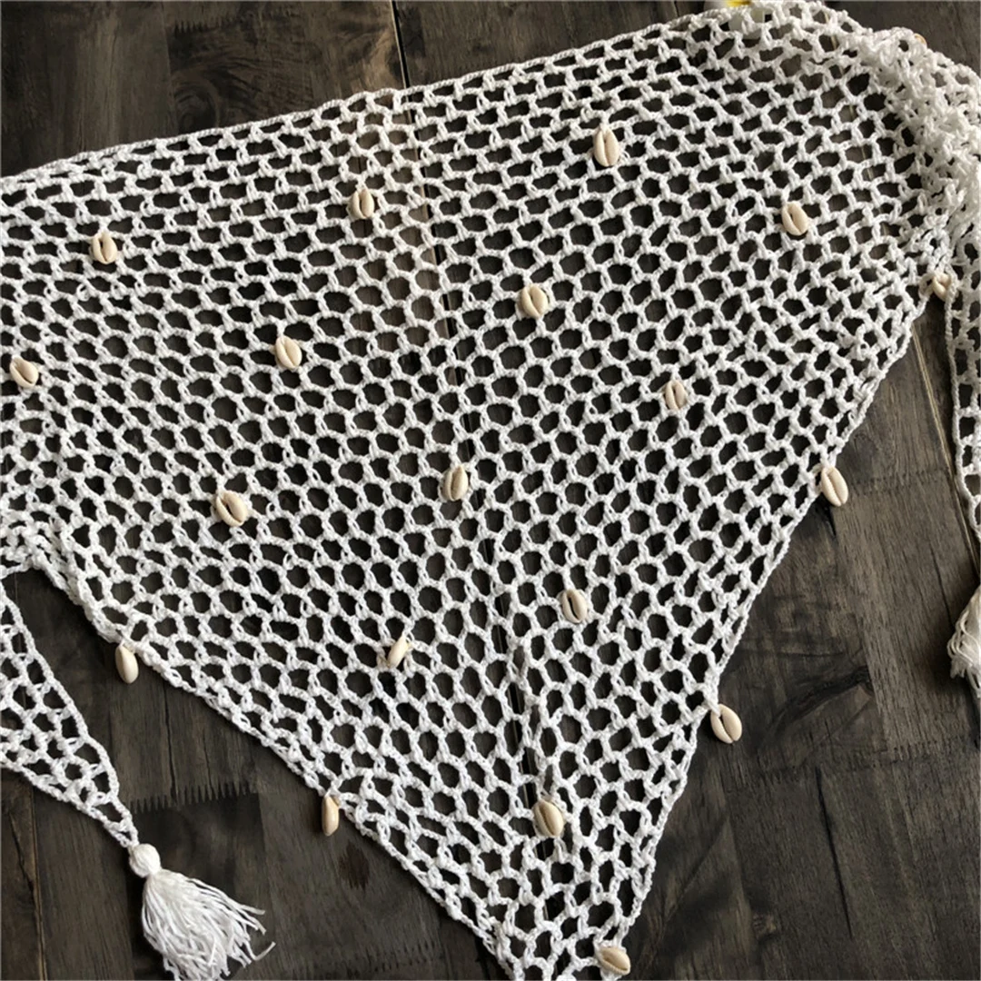 4 Farben, ausgehöhltes, gehäkeltes Sarong-Pareo, Strandkleid, Strandtuch, Strandmode, Damen, V7010 – Detail 24
