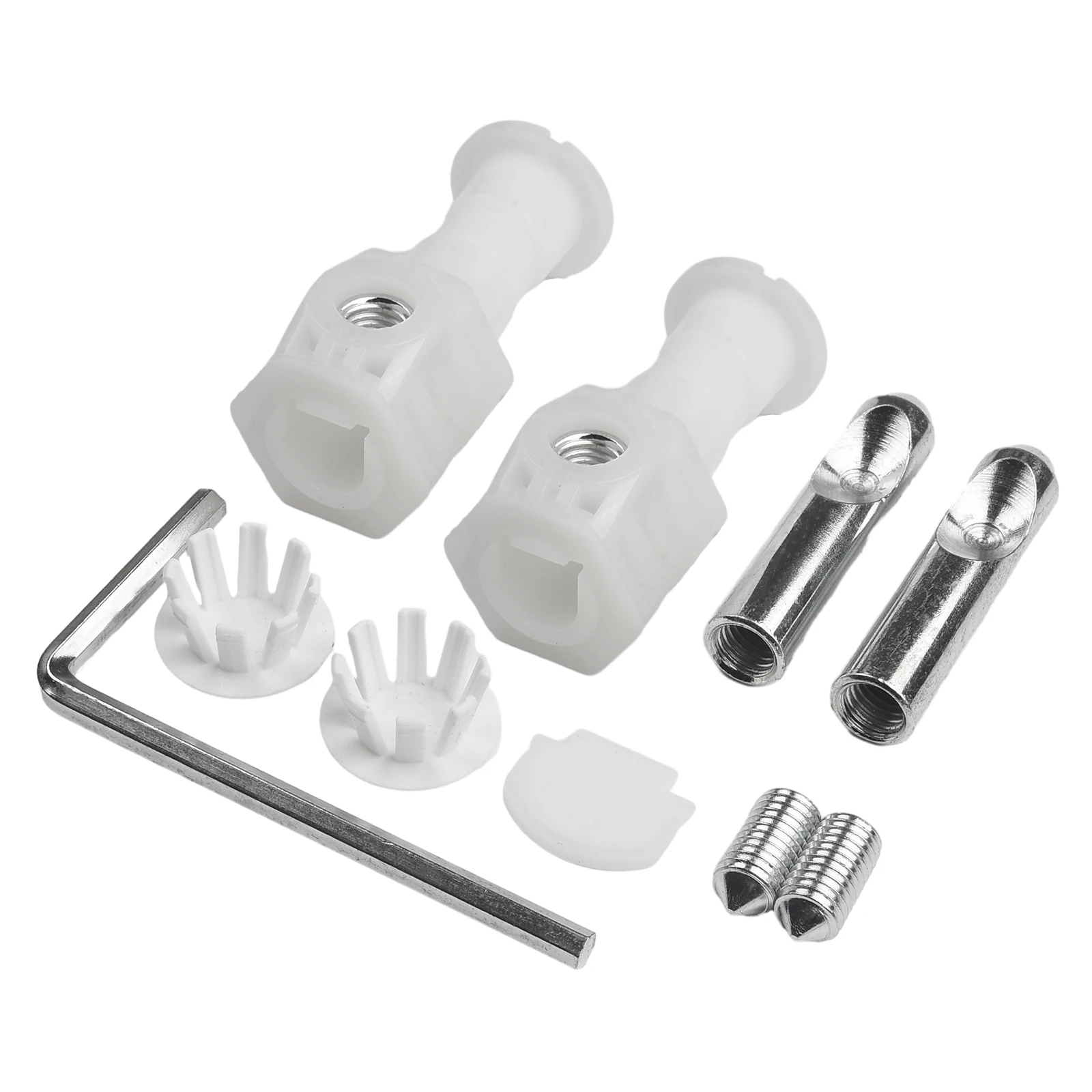Plumbing Fixtures Pair Of Zink Plated Fixing Bolts Kits Plastic, Stainless Steel For Wall Mounting Hung Toilet Bidet Attachments