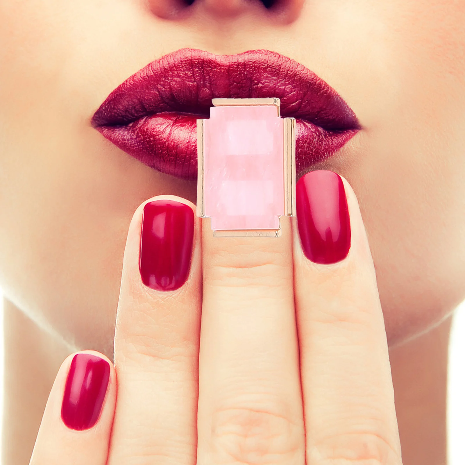 

8Pcs Shell Inspired Resin Nail Art Palette Creative Manicure Mixing Tray for Salon DIY Color Blending Display Tool