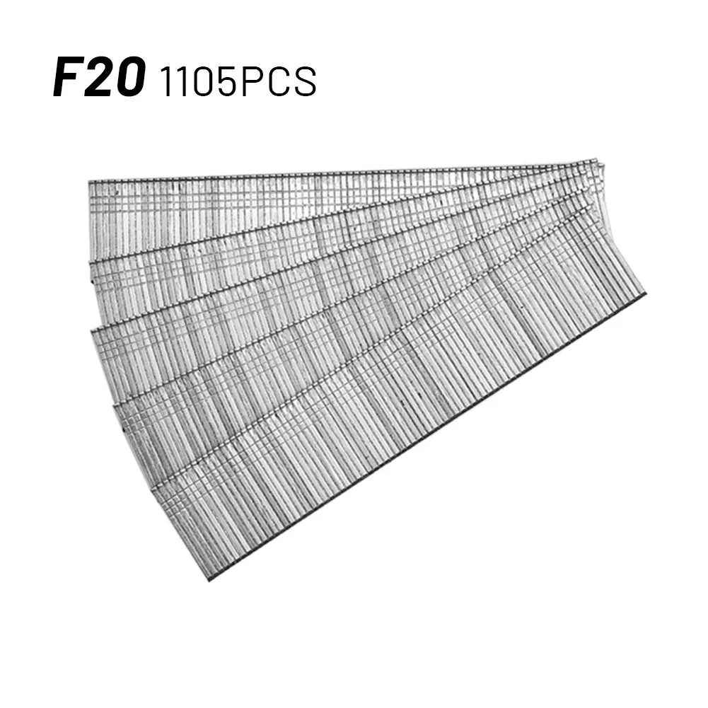 Imagem -03 - Grampos de para Casa e Jardinagem Straight Brad Nail Nailer Staple para Faça Você Mesmo Carpintaria F15 F20 F25 F30 304 1105 Pcs Aço Inoxidável