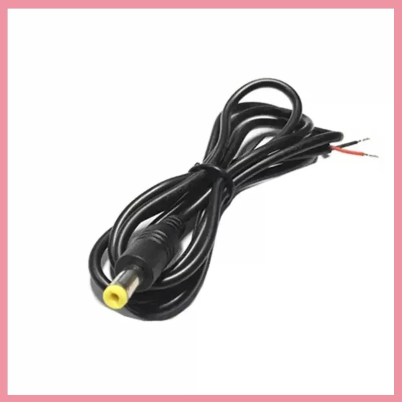 0.25M/0.5M/1M 12V DC Male Connector Power Supply Cord Extension Cable for CCTV LED Strip Light Adapter 22AWG Wire 5.5*2.1mm B6