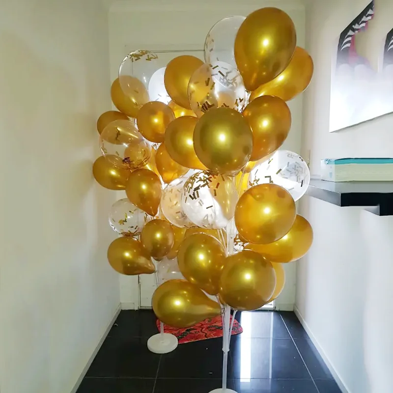 1/2set 13/19Tubes Balloon Stand Wedding Decoration Happy Birthday Party Balloon Stick Holder Baloon Accessories Festival Globos image 3