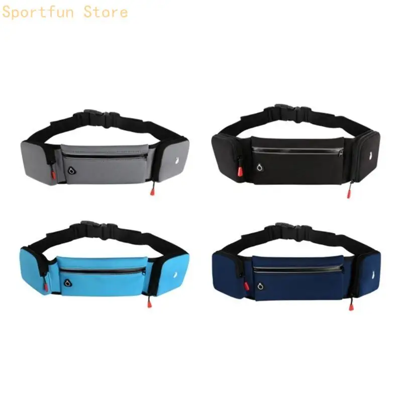 Waterproofs Running Bag Outdoor Sport Waist Pack Exercise Fitness Phone Bag Adjustable Running Bag for Women Man X7JD