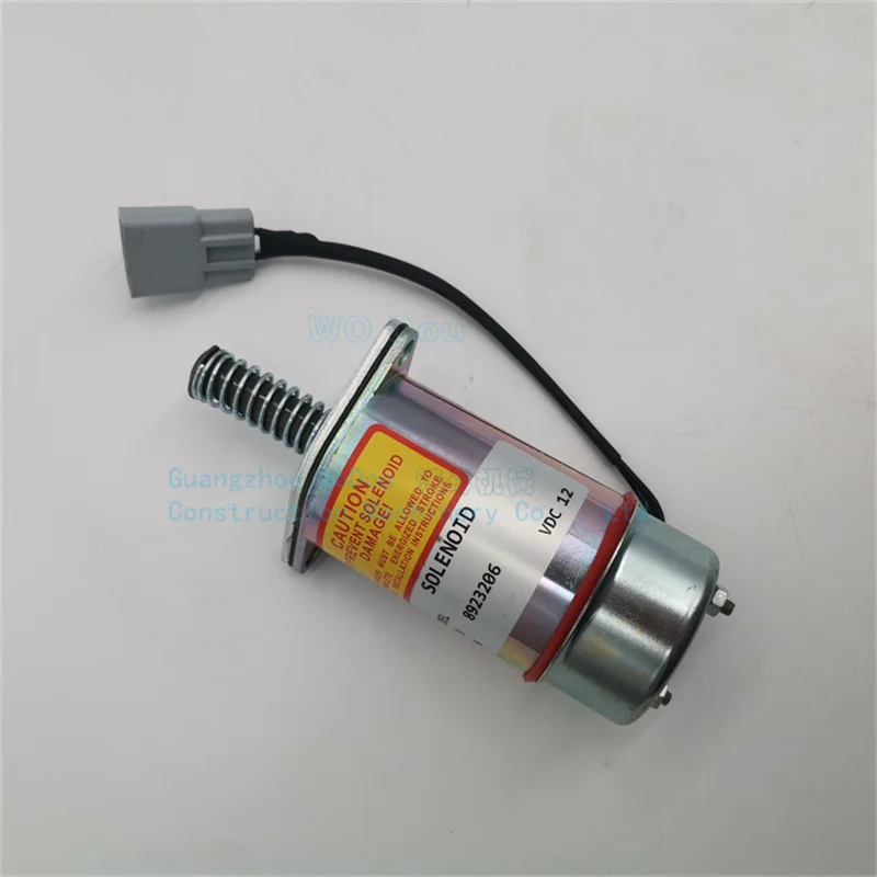 

Fuel Shutoff Solenoid Stop Solenoid shutdown flameout valve 12V 8923206 D513-A30 for kubota 8.2L Diesel Engine Detroit Trombetta