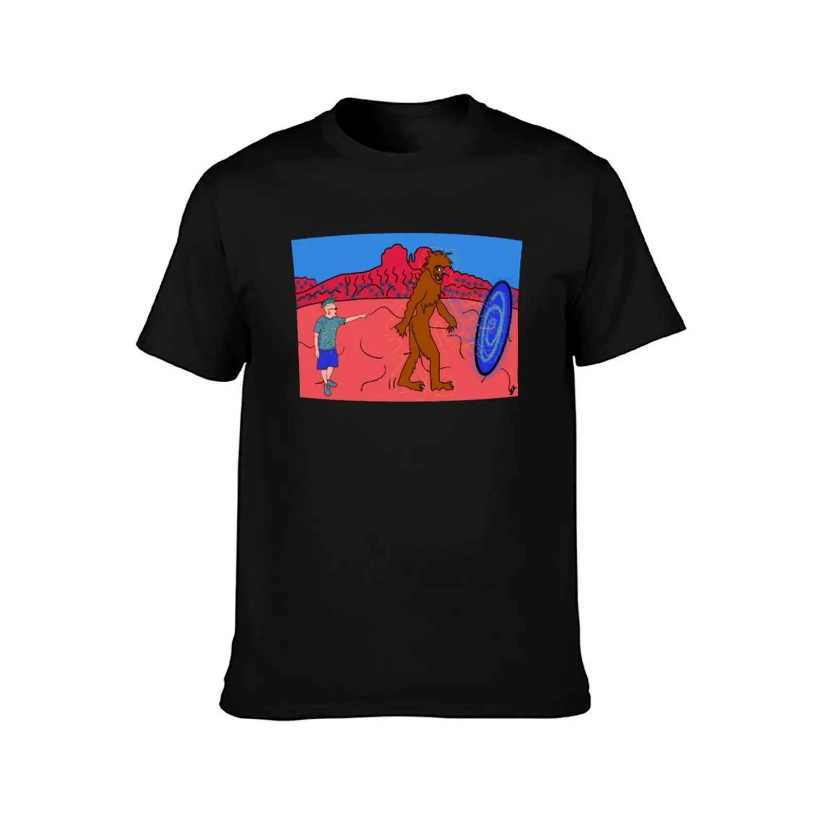 Sasquatch Spotted in Sedona by Tourist T-Shirt boys animal print custom shirt man t shirt blacks outfits for men