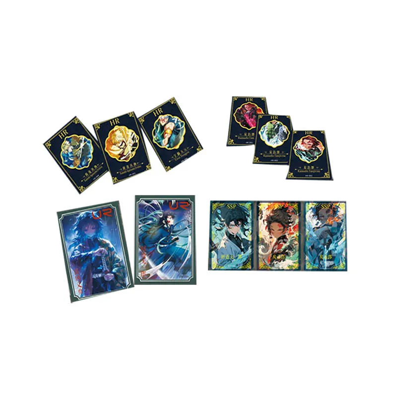 

Demon Slayer Collection Cards Ssp Qr Cp Cool Card Culture Window Film Puzzle Dengfengzhi Games Anime Cards For Children Game Box