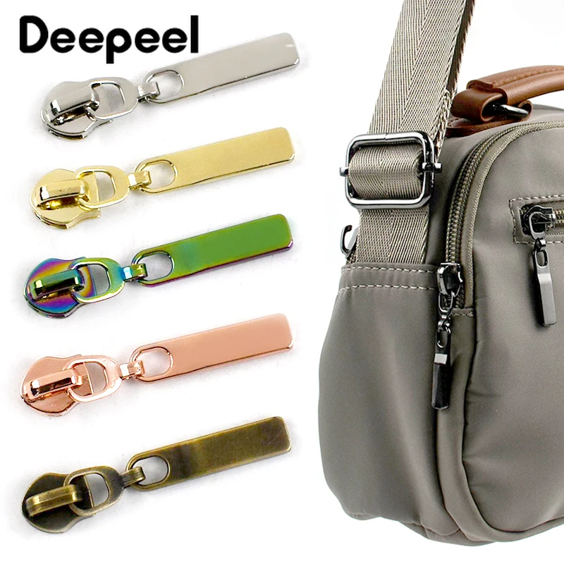 

5-30Pcs 5# Zipper Slider for Nylon Zippers Sewing Clothes Jacket Bags Closures Zip Puller Head Replace Repair Kit Accessories