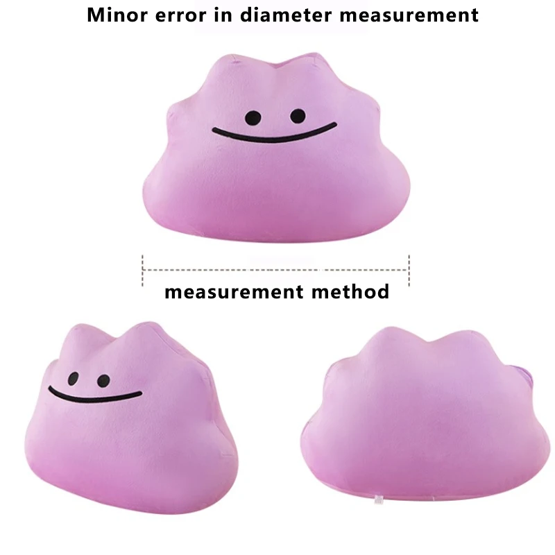 30/60cm Cartoon Large Ditto Pillow Pokemon Plush Toys Doll Cute Ornament Stuffed Plushie Kawaii Sofa Pokémon Gift for Children