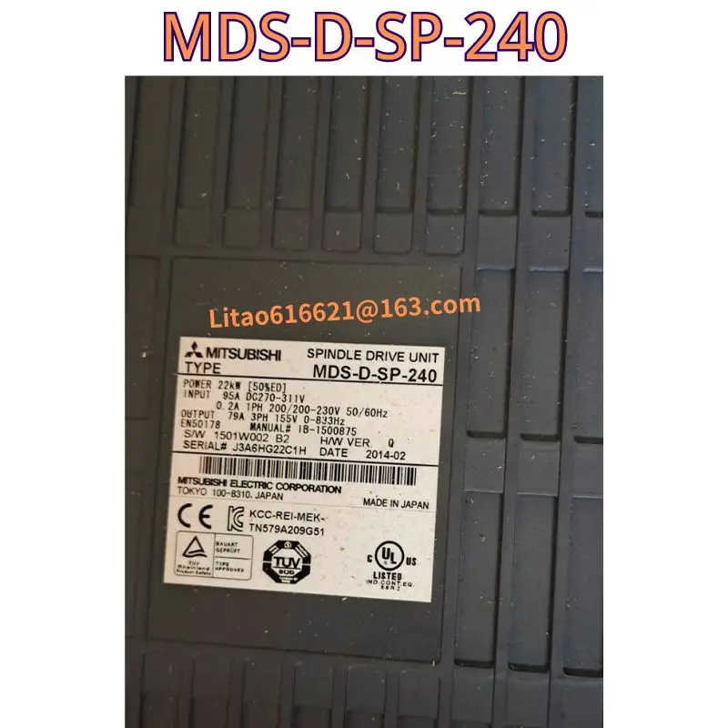 Second hand drive MDS-D-SP-240 functional test OK