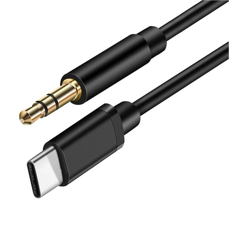 AUX كابل صوت السيارة Usb c نوع C إلى 3.5 مللي متر Aux كابل الصوت سماعة الرأس سماعة مهايئ الرافعة سيارة Aux لملحقات Xioami #6