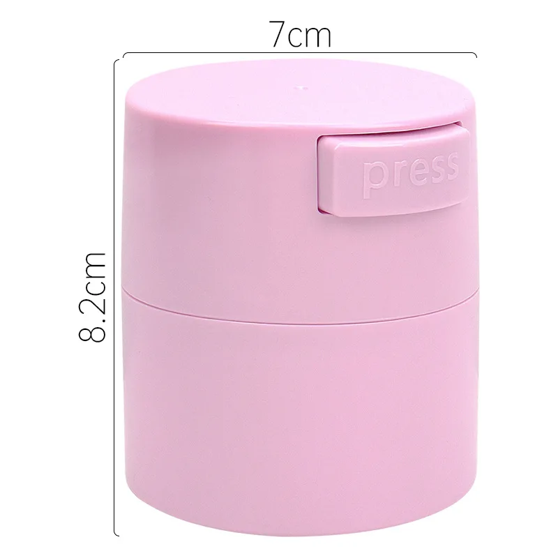 ARISON Glue Storage Tank Pink White Black Grey Negative Pressure Design Built-In Sponges High Quality Professional Tools