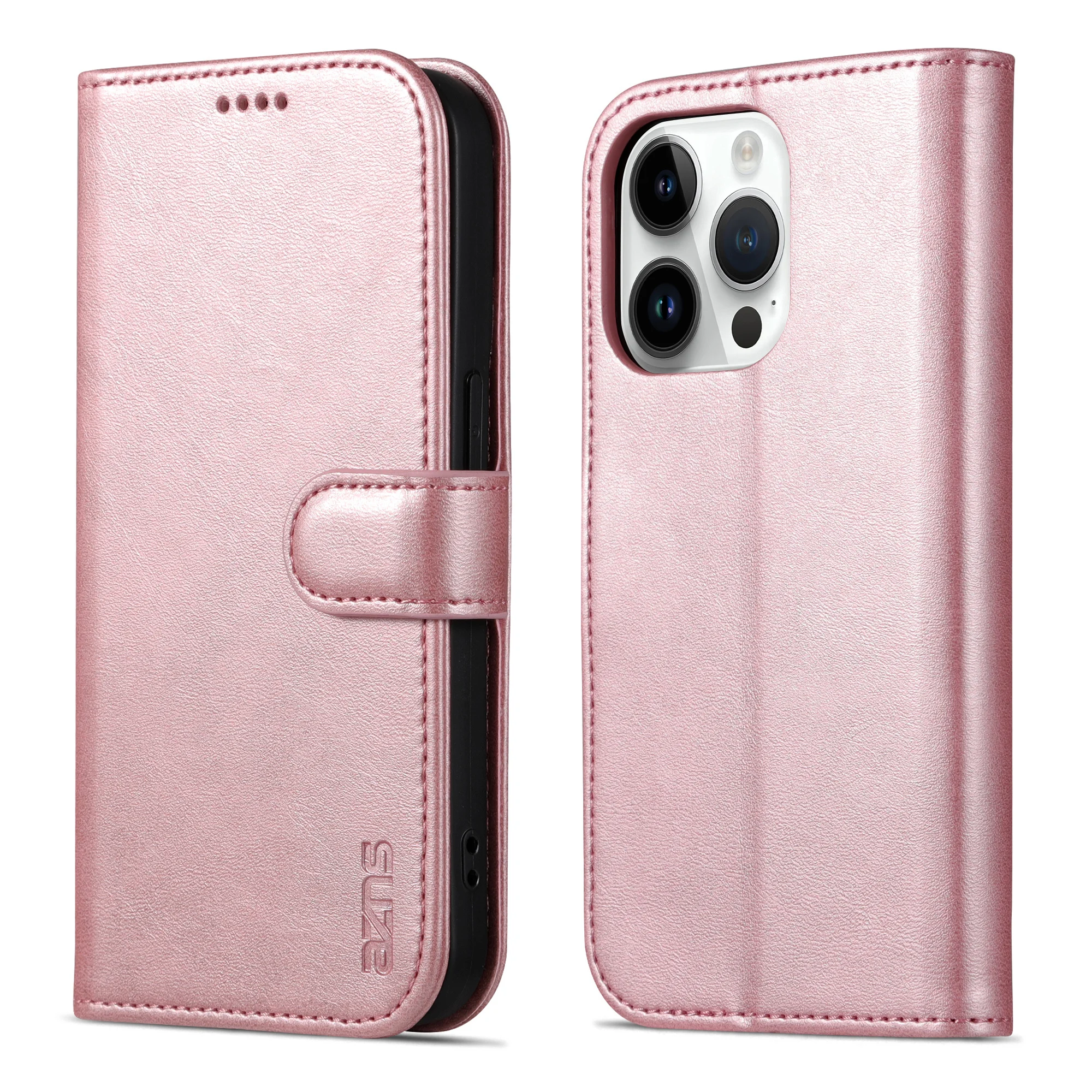 Iphone 13 Case 15 Pro Max Card Pocket Phone Case for IPhone 14 12 11 XS 8Plus 7P 6P 13Pro SE2 High-grade Genuine Leather Wallet