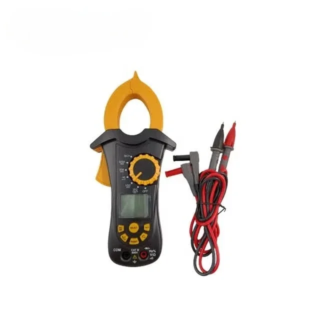 High Accuracy Auto-Ranging Mini Digital Clamp Meter AC/DC Voltage 600V 600A Current Resistance Capacitance