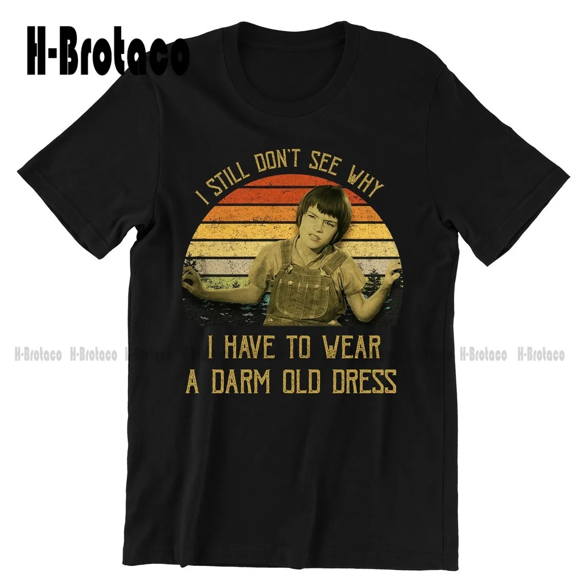 To Kill A Mockingbird Shirt, Jean Louise Scout Finch Why I Have To Wear A Darn Old Dress Vintage T-Shirt, Movies Quote Tshirt