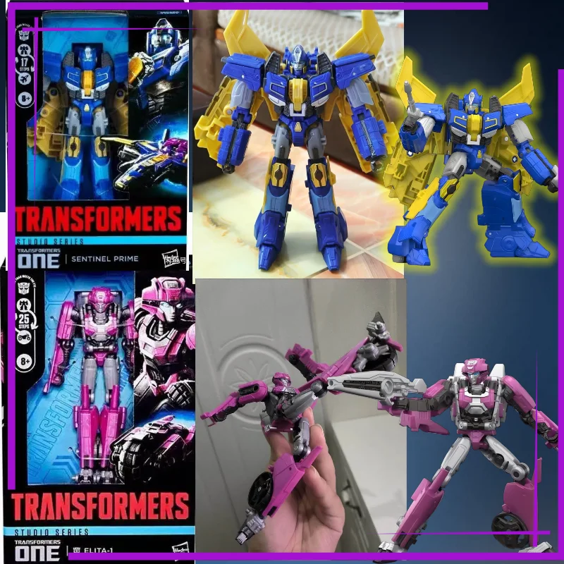 【В наличии】Hasbro Transformers SS Series - Origin Transform 8D Level Bumblebee V Level Enemy Alita