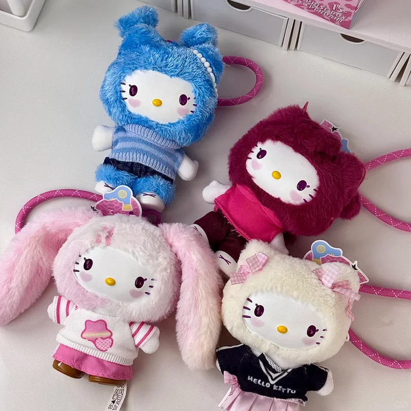 เฮลโล คิตตี้ ป๊อปสตาร์ ตุ๊กตาไวนิลแบบสุ่ม ของเล่นสุดฮิต น่ารัก ใช้เป็นพวงกุญแจ ของตกแต่งกระเป๋า ตุ๊กตาเซอร์ไพรส์ กล่องสุ่ม ของขวัญสำหรับเด็กผู้หญิง