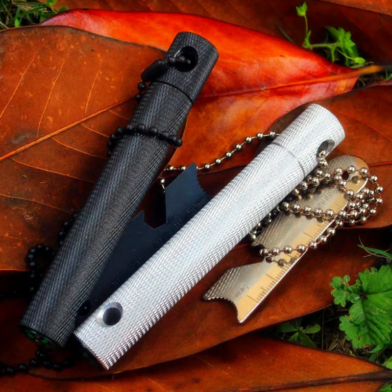 

New Magnesium Rod Waterproof Sparking Stone Outdoor Compass Sparking Rod Anti-corrosion Starter Essential Wilderness Survival