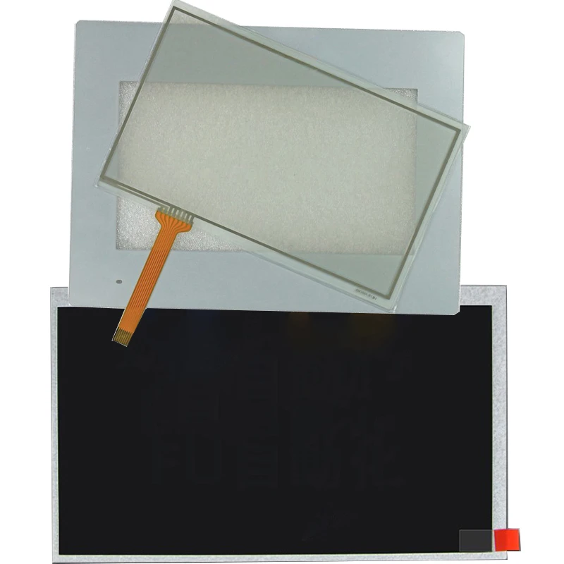 For Pro-face PFXGP4402WADW GP-4402WW LCD Display Panel+ Touch Screen Glass Protective Film / Touchpad