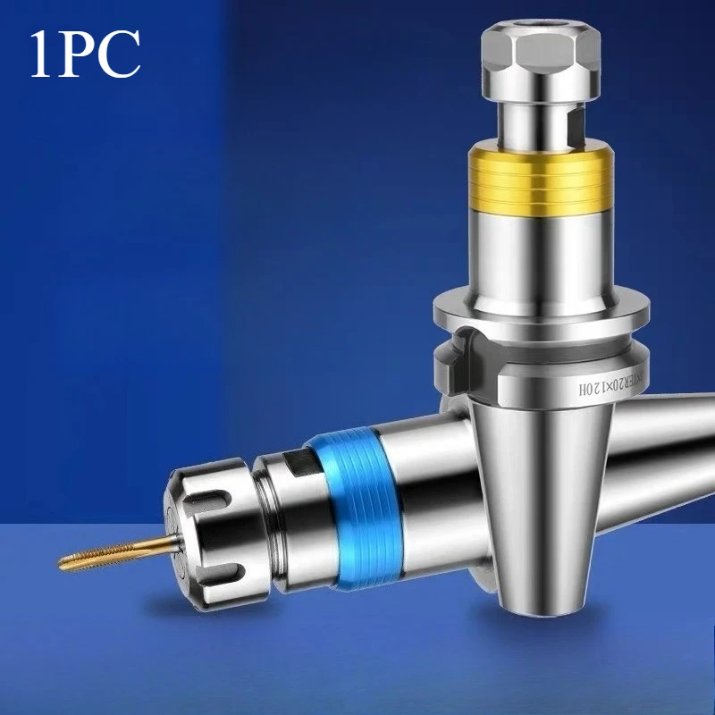 1PC ER16 ER20 ER25 ER32 CNC Lathe Tapping Machining Center Radial Self Centering Floating Bi-directional Telescopic Chuck