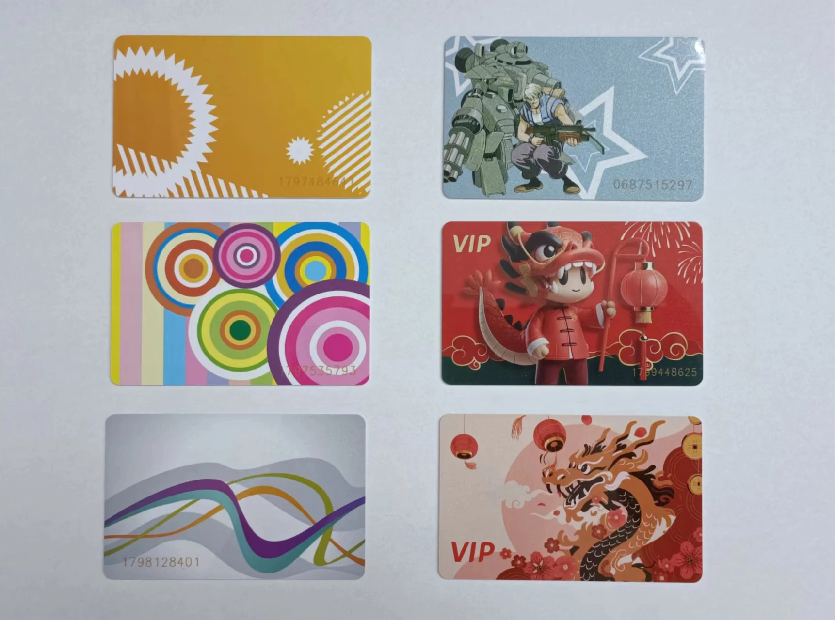 custom. 2025 Membership Card with Factory Customized Printing Card Arcade Game Personal Information Storage