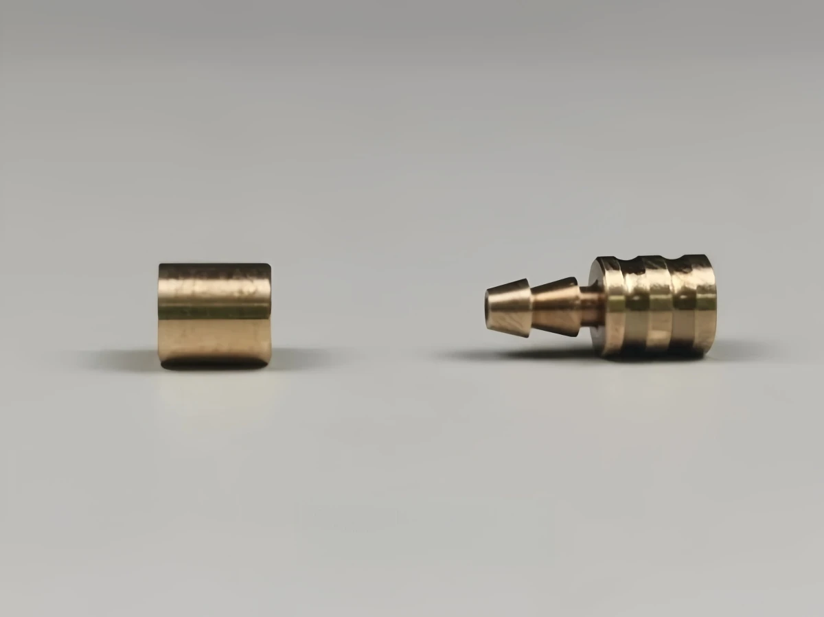 Scaleclub 2.5mm Copper Tube Weld to 3mm Oil Pipe RC Hydraulic Fitting