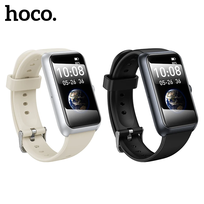 

HOCO 1.47 TFT Smart Watch Touch Screen Bluetooth 5.3 Call Version IP67 Waterproof Heart Rate Women's Health Monitor Sports Watch