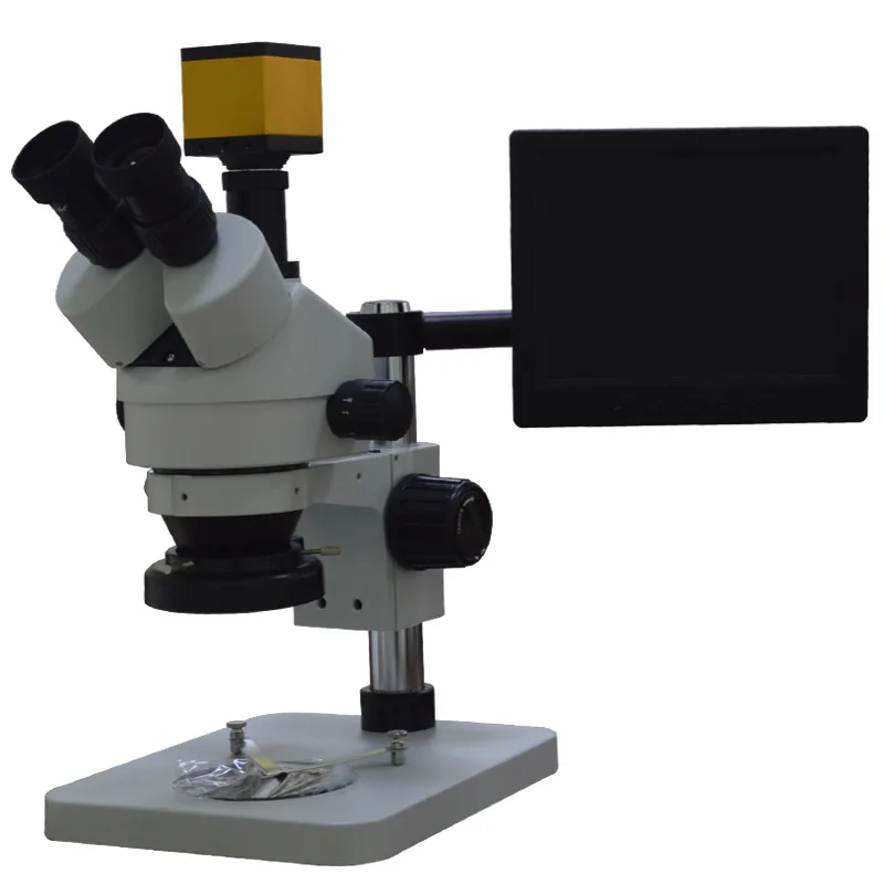 Mobile phone repair electron microscope  CCD video microscope trinocular microscope