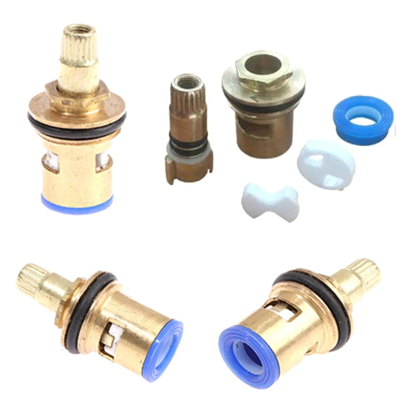 Faucet Valve Water Outlet Connection Bathroom Tap Spout Spare Parts G1/2 (DN15)