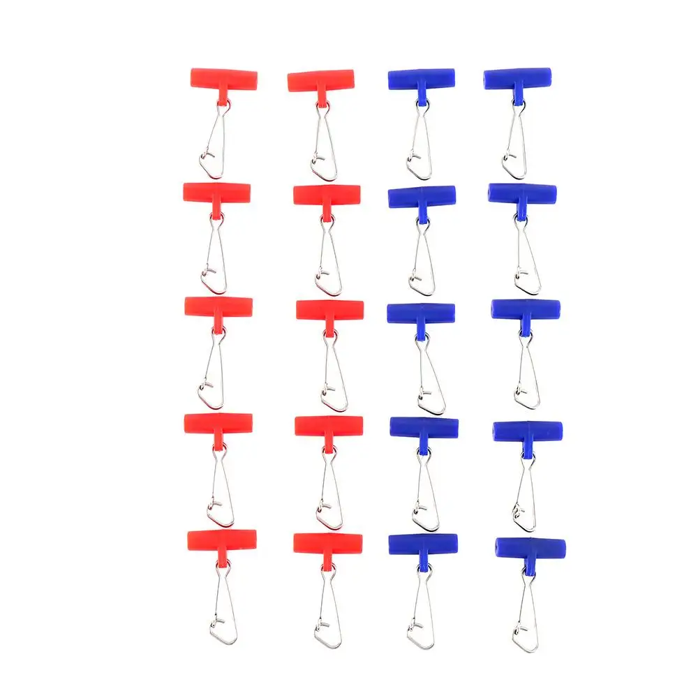 

Plastic Head Durable with Snap Hook for Braid Fishing Line Fishing Tools Swivel Swivels Clips Sinker Slip