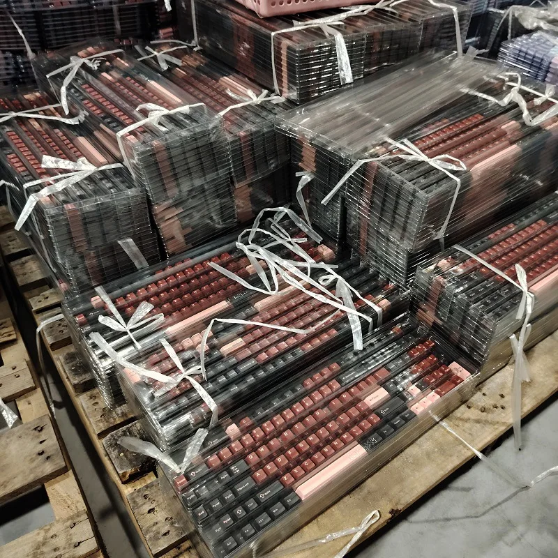 Mechanical keyboard keycaps made of PBT material, 128 small set, original factory height