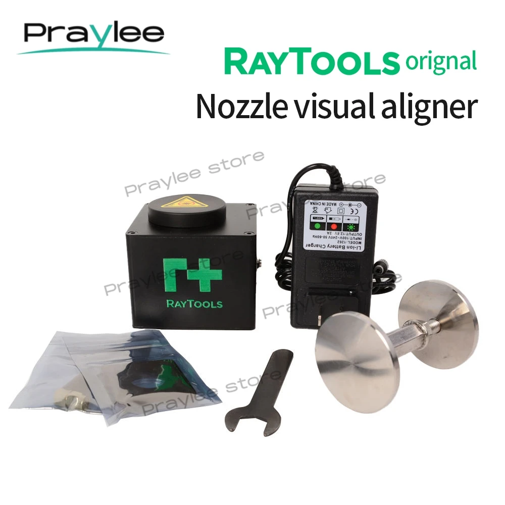 

Оригинальный визуальный коаксиальный центрирующий модуль Raytools 120BB1200A для лазерной резки, ручной визуальный центрирующий прибор NVA, насадка для лазерной резки