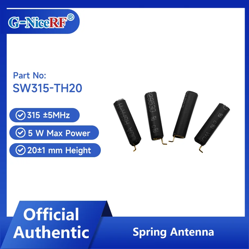 g-nicerf-g-nicerf--20-個-sw315-th20-銅スプリングアンテナ、黒色チューブ-315mhz