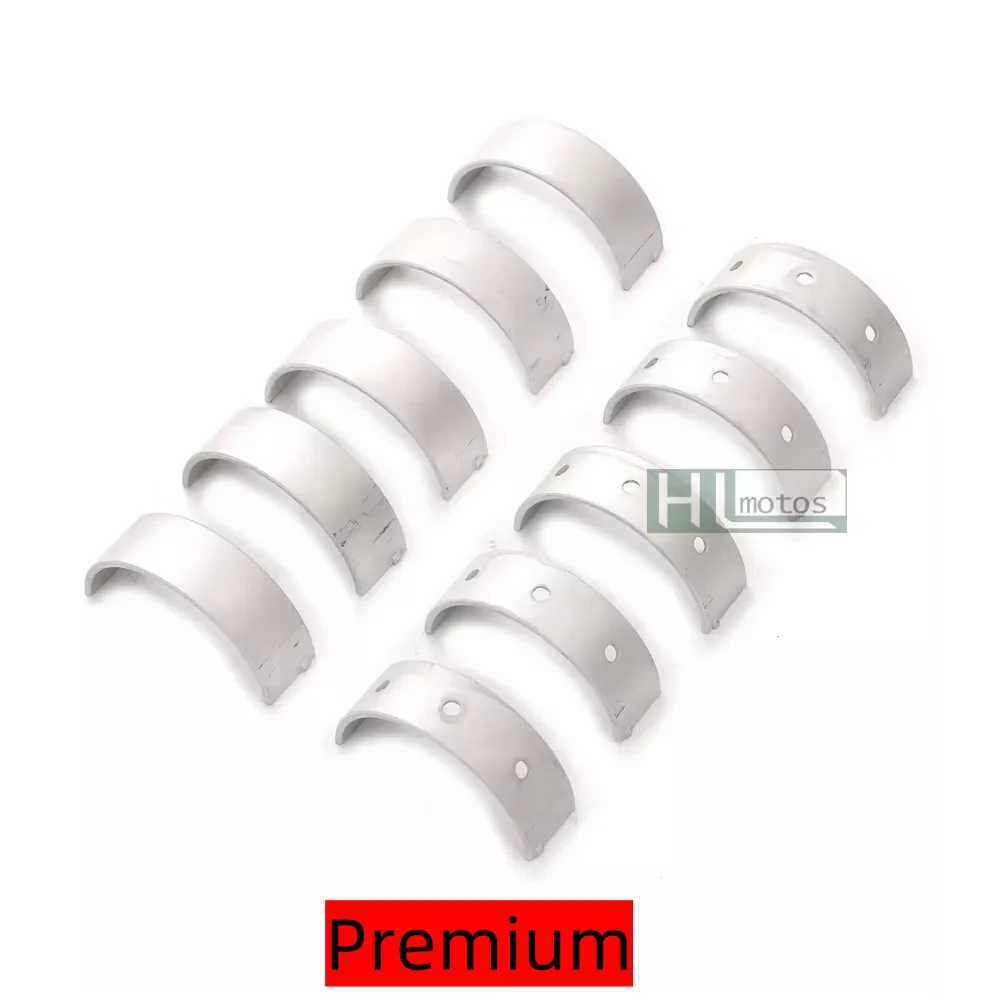 Premium STD 10 pièces coques de roulement principal de vilebrequin pour Porsche Cayenne Panamera Turbo S 4S GTS 4.8 4.8T V8 92A 970