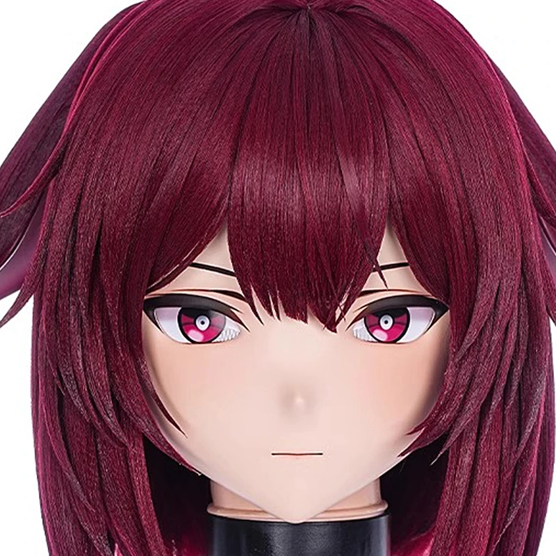 手作りカスタマイズフルヘッドバンドロック樹脂人形漫画のキャラクター BJD マスクコスプレ着ぐるみマスク日本アニメ着ぐるみマスク