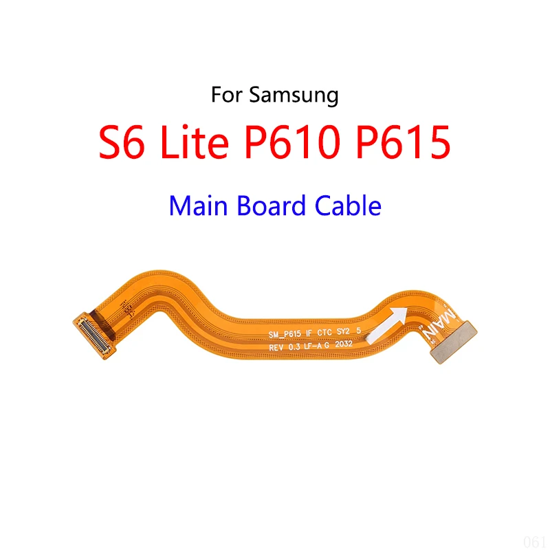 Wyświetlacz LCD Podłącz kabel płyty głównej Elastyczny kabel płyty głównej do Samsung Galaxy Tab S6 Lite 10,4 cala 2020 P610 P615 — zdjęcie 3