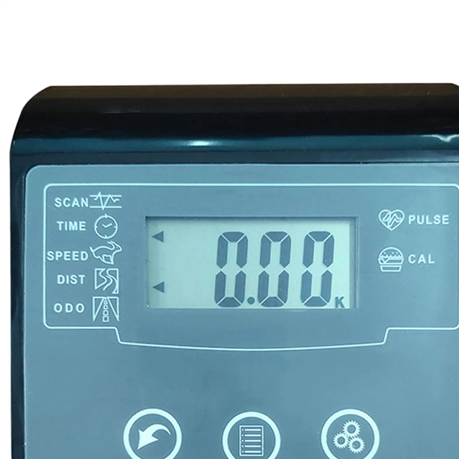 Stationary Bike Speedometer Odometer LCD Display Exercise Bike Computer for Fitness Equipment Stepper Elliptical Machine