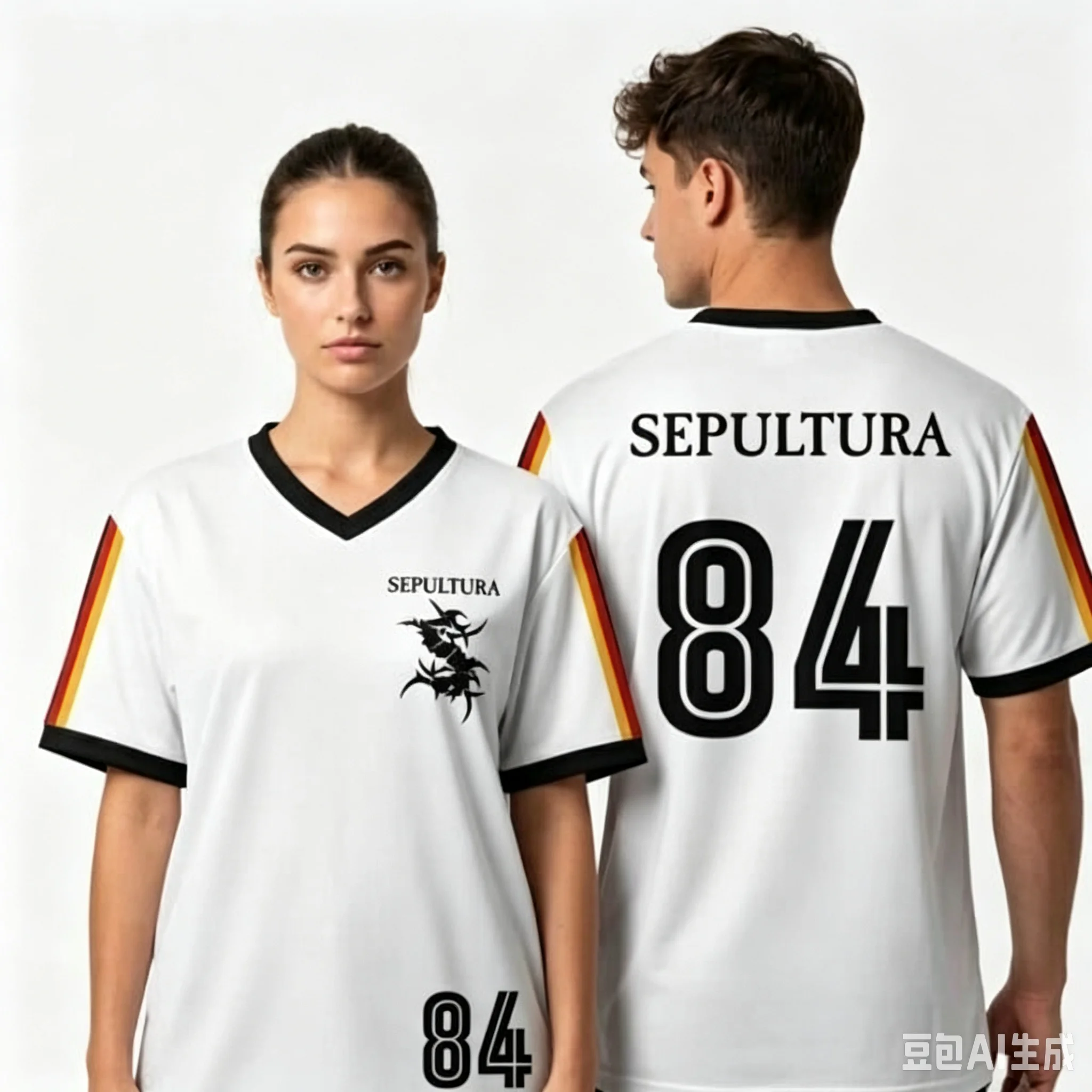 2026 Sepultura Soccer Jersey Short Sleeve 84 Soccer Jersey Metal Band T Shirts Top Streetwear Tee Clothes Family Matching