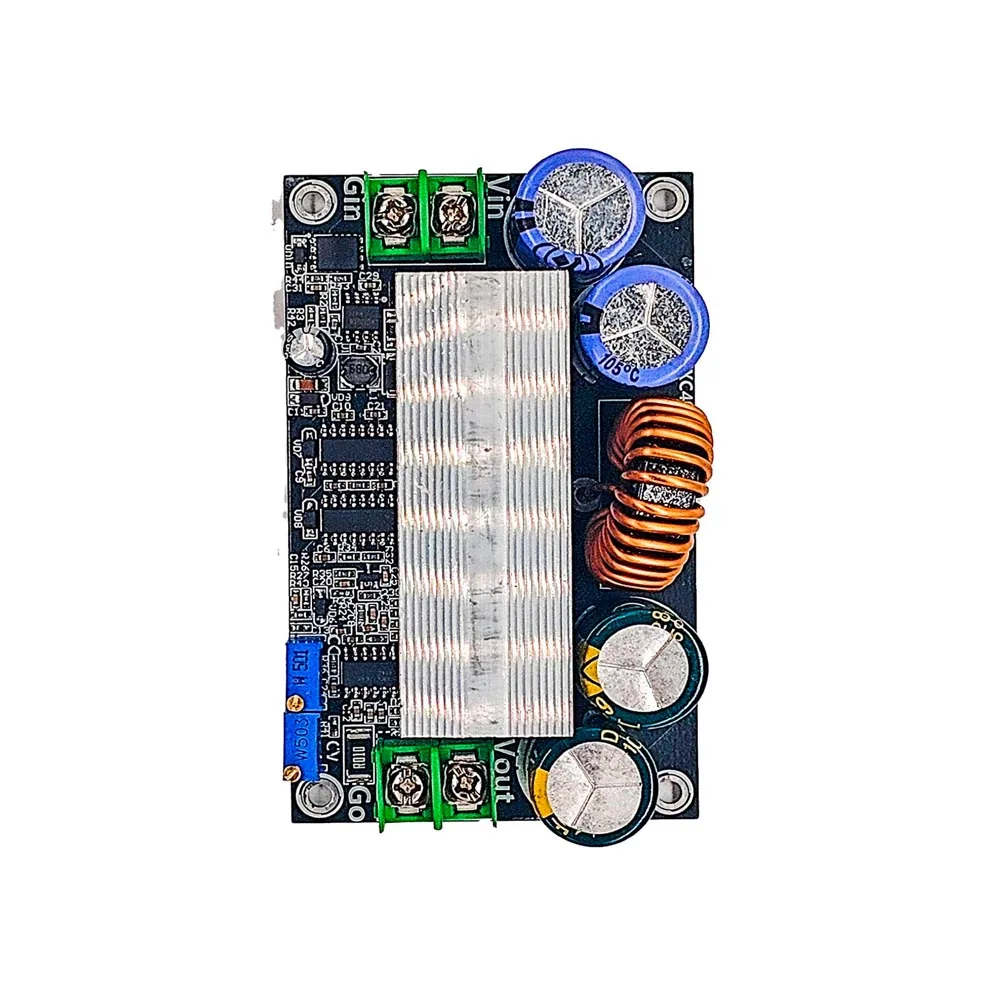 DC-DC Step-up and Step-down Power Supply Module DC13V-100V to DC5V-60V 100W Voltage Regulator Boost and Buck Power Supply Board