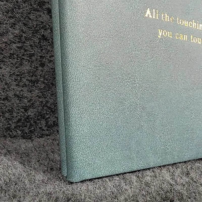 Customized.-Inch 4 Dark Blue Card Folding Four Fold Organ Album Photo Frame Set Custom