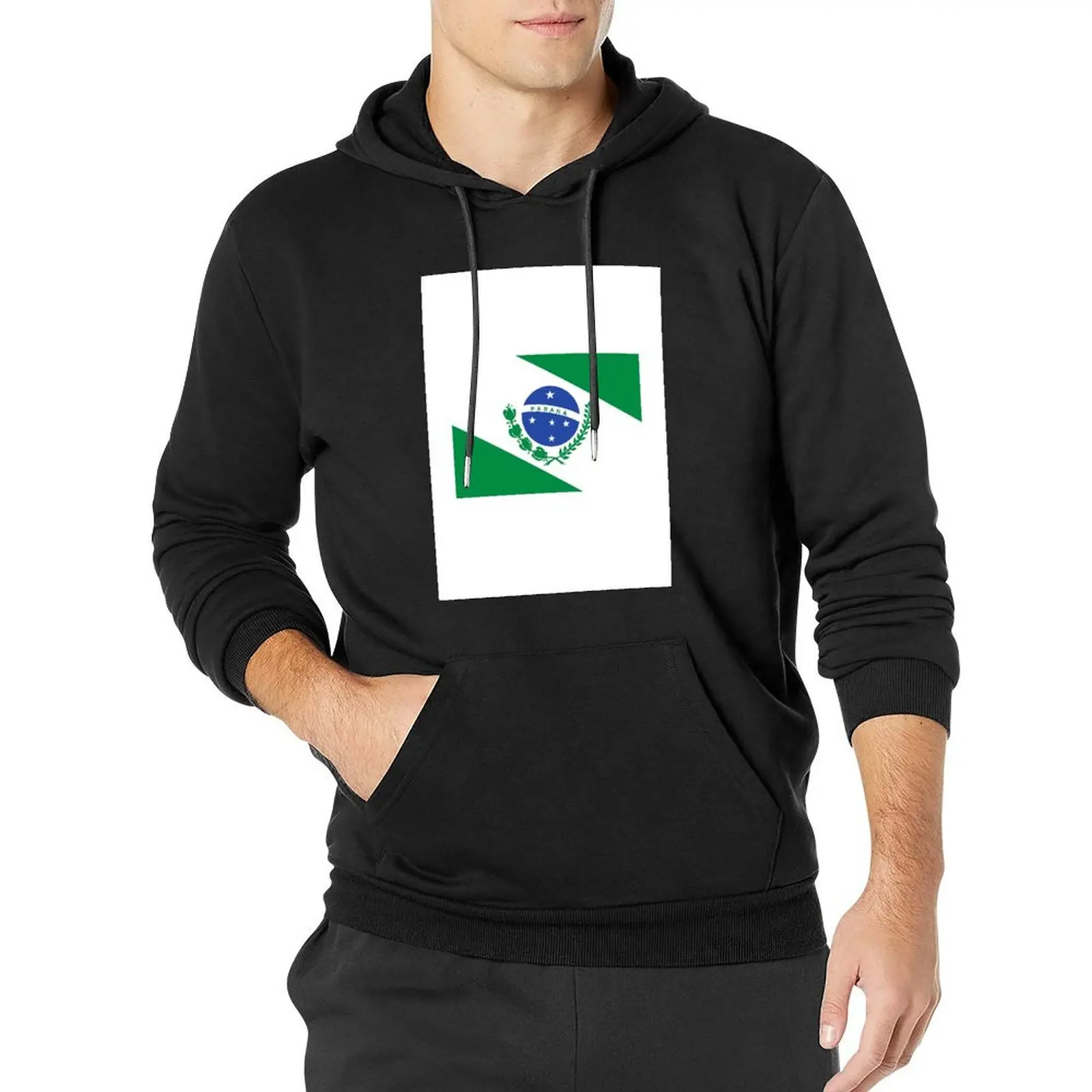 

Paraná state flag, Brazil Pullover Hoodie winter clothes men's sweat-shirt set new in hoodies & sweat-shirt