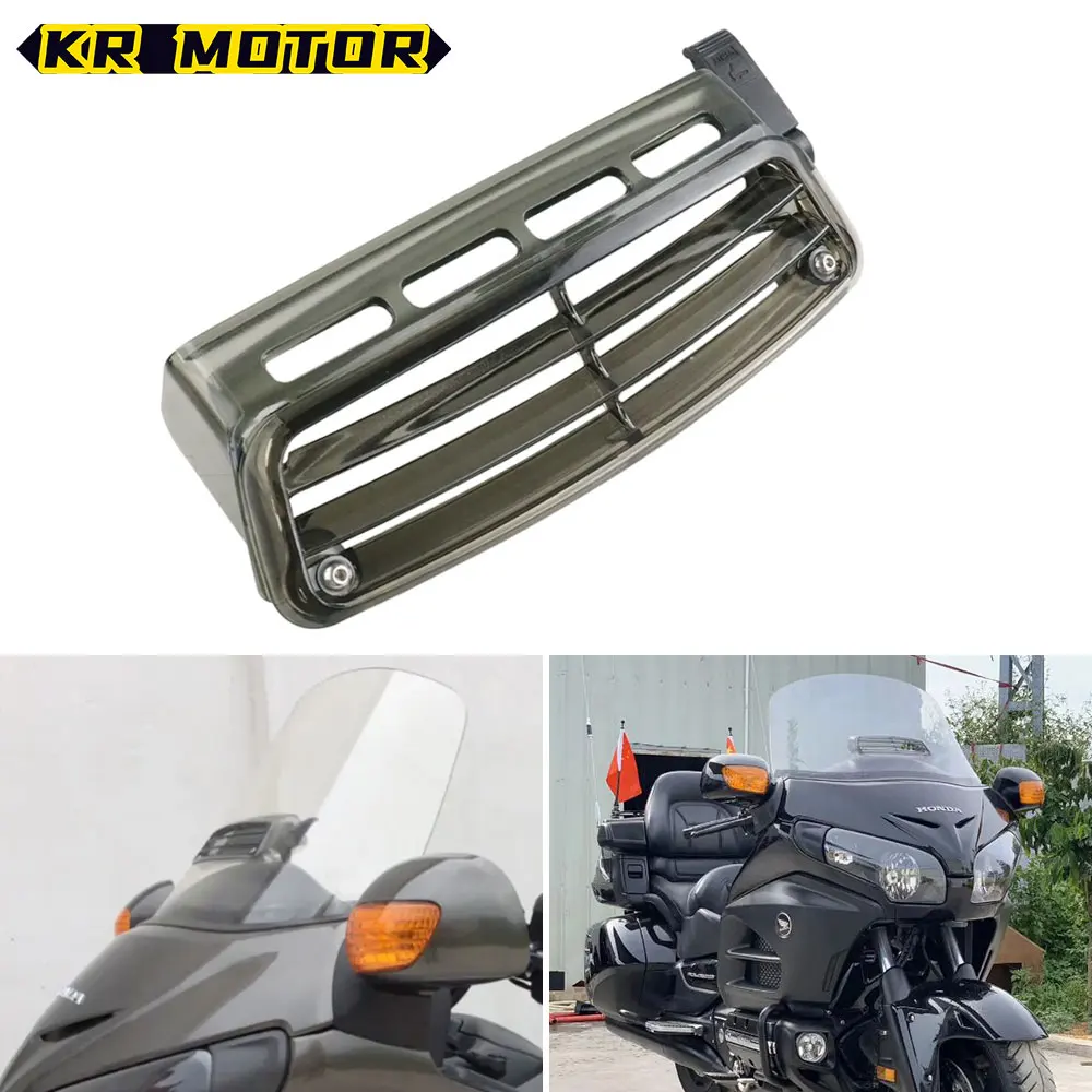 For Honda Goldwing GL1800 Motorcycle Windshield Air Vent Windscreen Window Trim Fairing Part Fit Gold Wing GL 1800 2001-2017