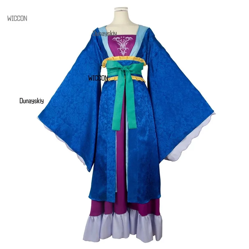 The Apothecary Diaries Rifa Cosplay Costume Pear Blossom Concubine Cos Dress Uniform Halloween Role Play Party for Adult Girls