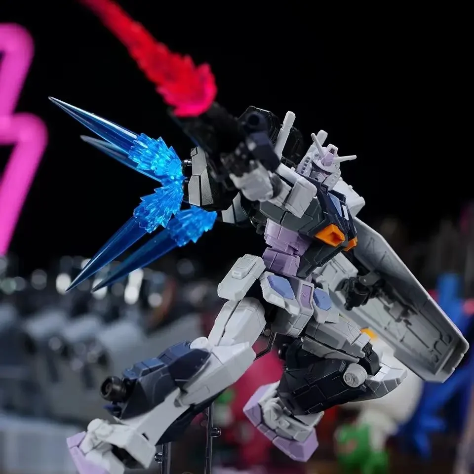 

Flame Special Effect Graphic Plastic Toy 1/144 HG Baobao Model RX-78F00 HMT G3 Color High Mobility Component Model Kit