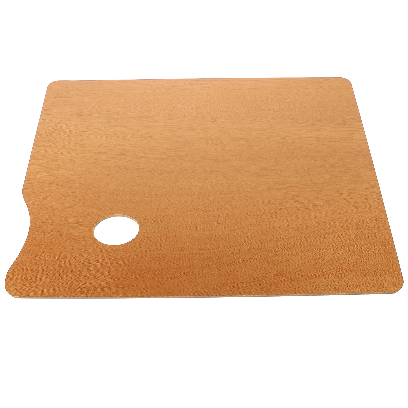 

Wooden Color Palette Oil Paint Painting Supplies Durable Smooth Surface Vintage Style Supplies Wood Painting Palette