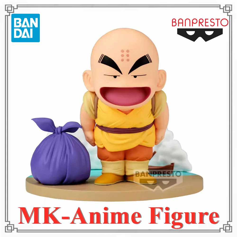 

BANDAI Original Banpresto Dragon Ball History Box Kuririn Anime Figure Action Figures Figurine Toy PVC Model Collection