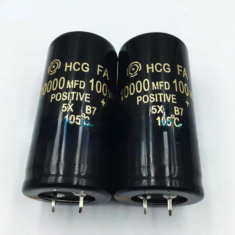 HCG FA original imported Hitachi 100v10000uf 125v 160v 10000uf power amplifier audio 35 * 70 filter electrolytic capacitor