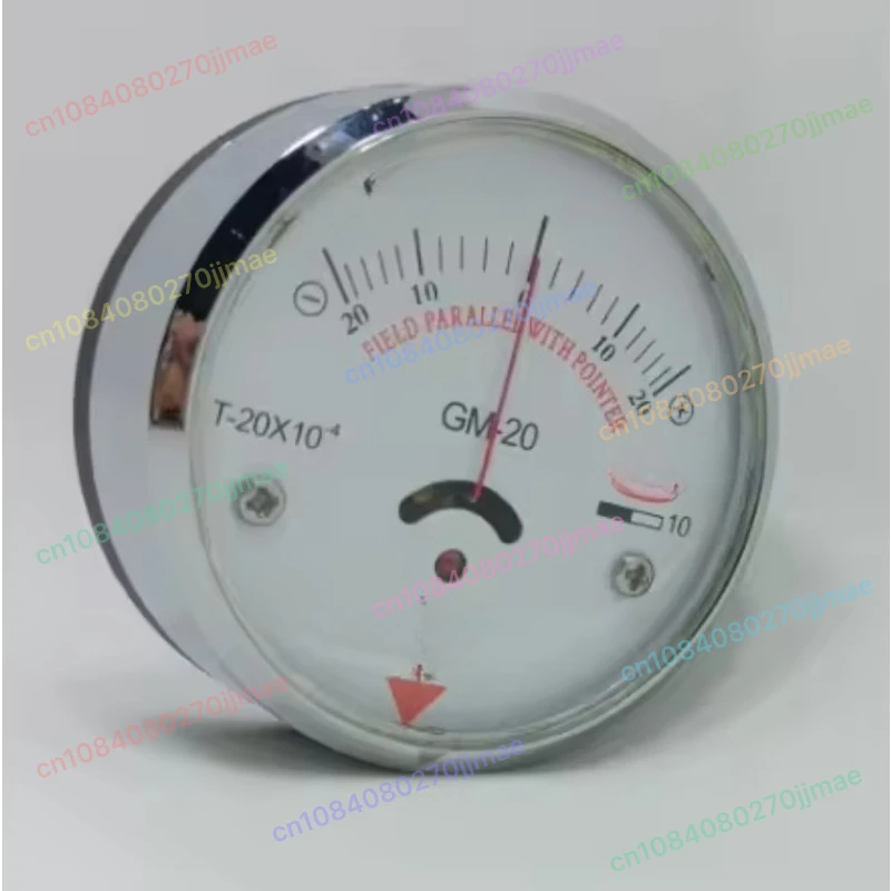 GM-20 مؤشر المجال المغناطيسي غاوس متر لأداة اختبار NDT لقياس المغناطيسية المتبقية