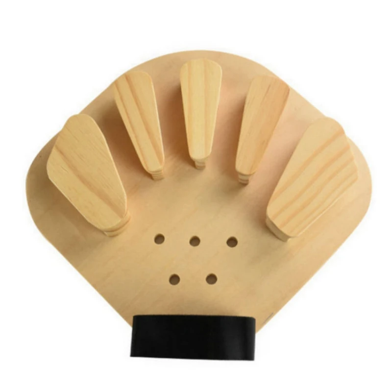 

Finger Board Universal Wheel Wooden Finger Equipment Finger Straightening Stroke Hemiplegia Training Correction